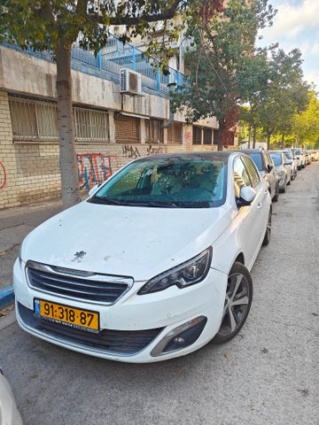 מודעת רכב פיג'ו 308