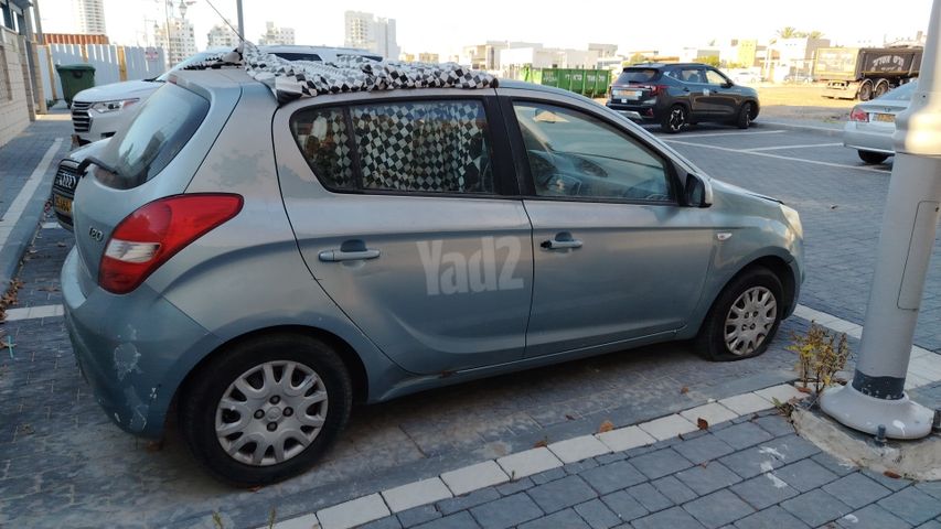 מודעת רכב יונדאי i20