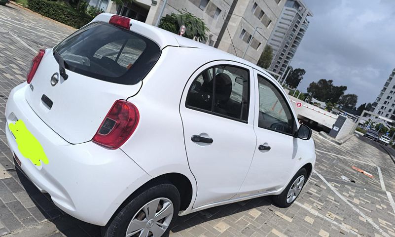 מודעת רכב ניסאן מיקרה