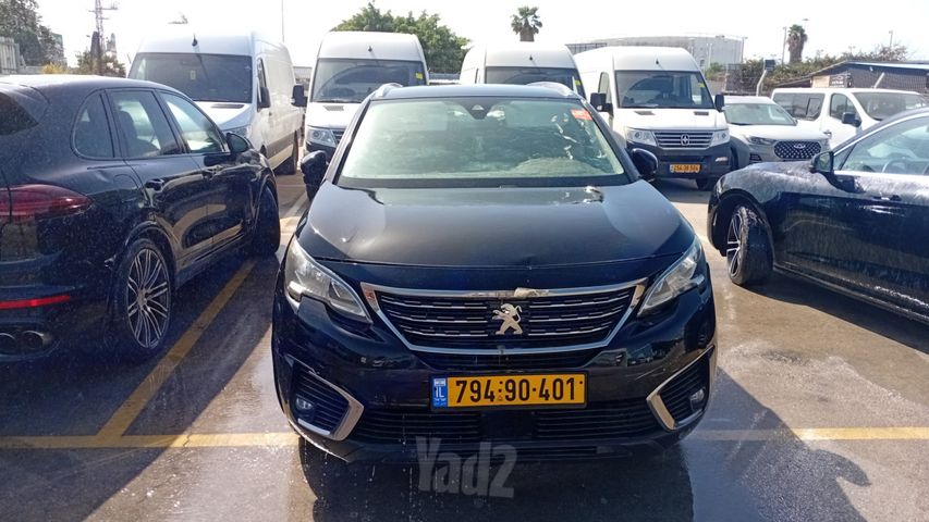 מודעת רכב פיג'ו 5008