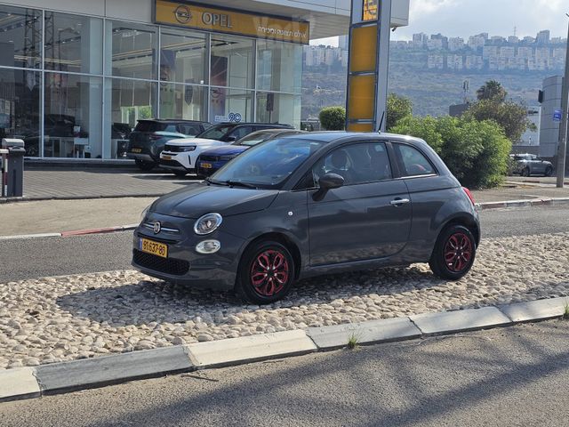 מודעת רכב פיאט 500