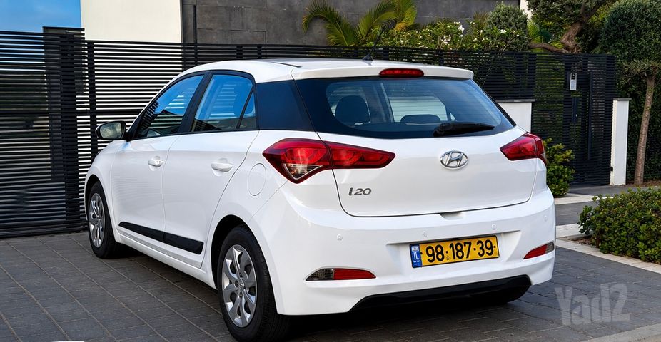 מודעת רכב יונדאי i20