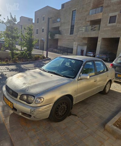 מודעת רכב טויוטה קורולה