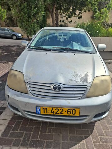 מודעת רכב טויוטה קורולה