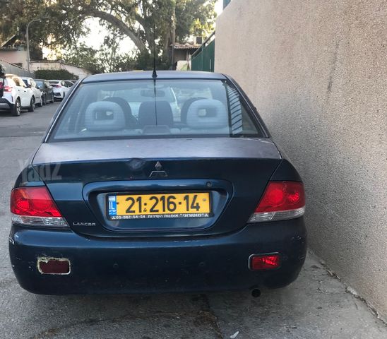 מודעת רכב מיצובישי לנסר
