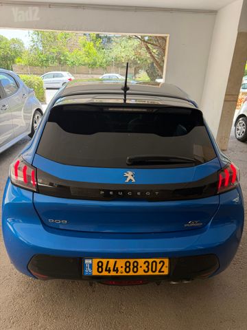 מודעת רכב פיג'ו 208