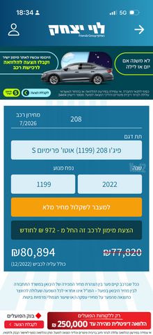 פיג'ו 208