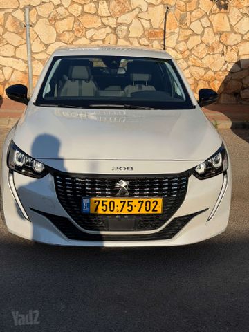 מודעת רכב פיג'ו 208