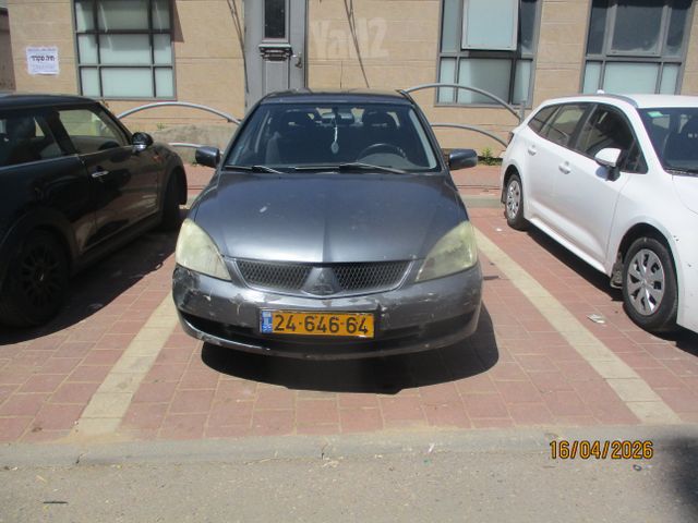 מודעת רכב מיצובישי לנסר
