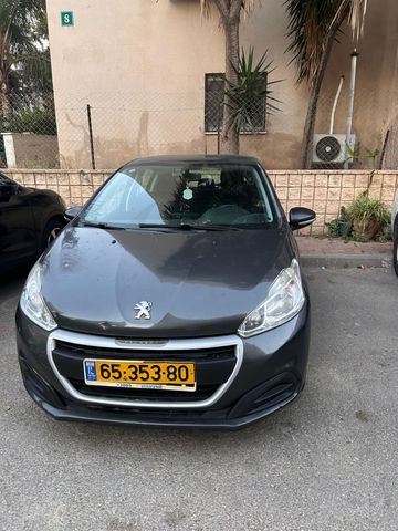 מודעת רכב פיג'ו 208