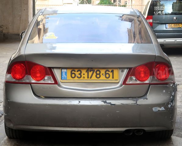 מודעת רכב הונדה סיוויק