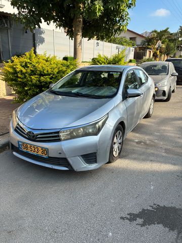 מודעת רכב טויוטה קורולה