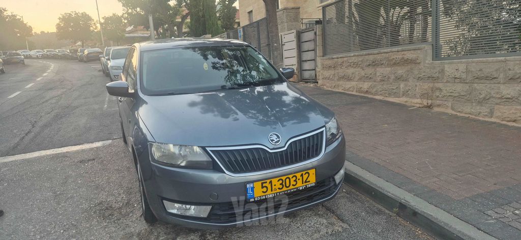 מודעת רכב סקודה ראפיד
