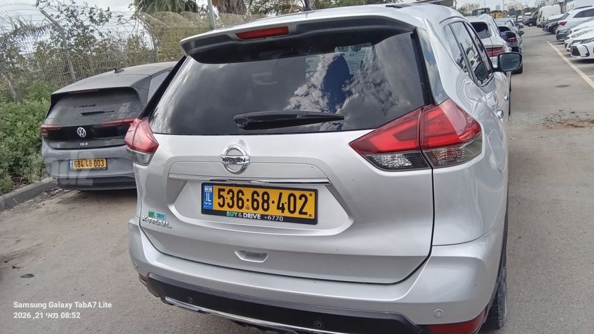 מודעת רכב ניסאן אקס טרייל 2