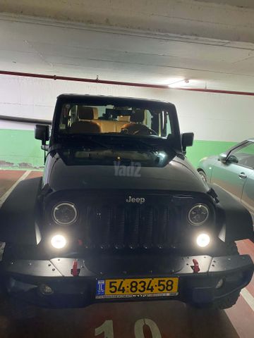 מודעת רכב ג'יפ רנגלר