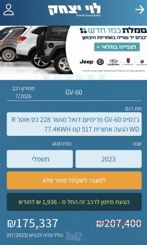 ג'נסיס GV60