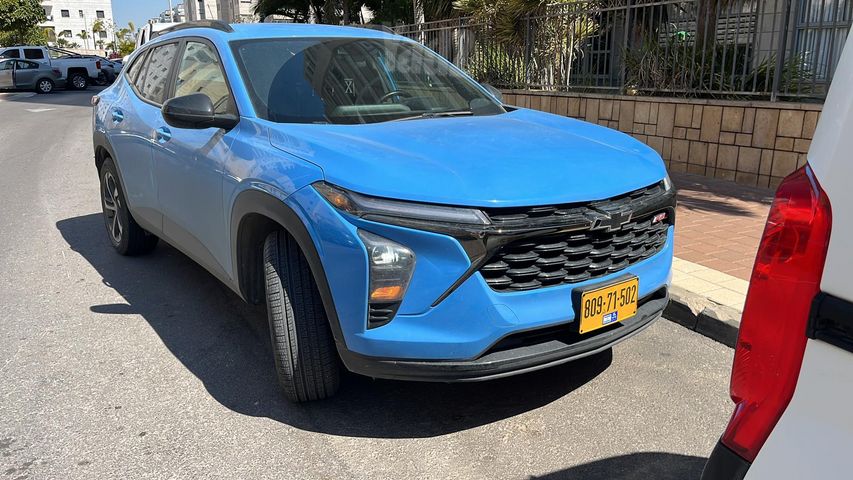 מודעת רכב שברולט טראקס