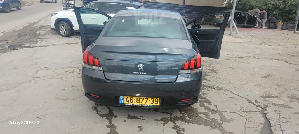 מודעת רכב פיג'ו 508
