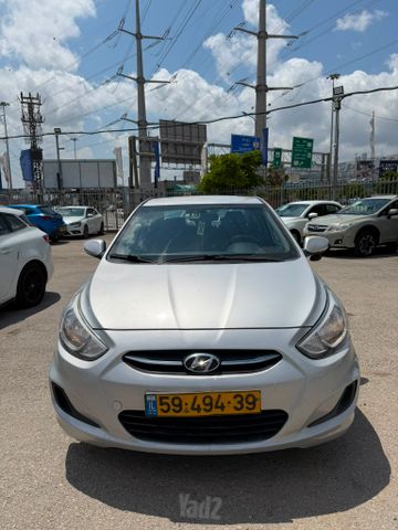 מודעת רכב יונדאי אקסנט i25
