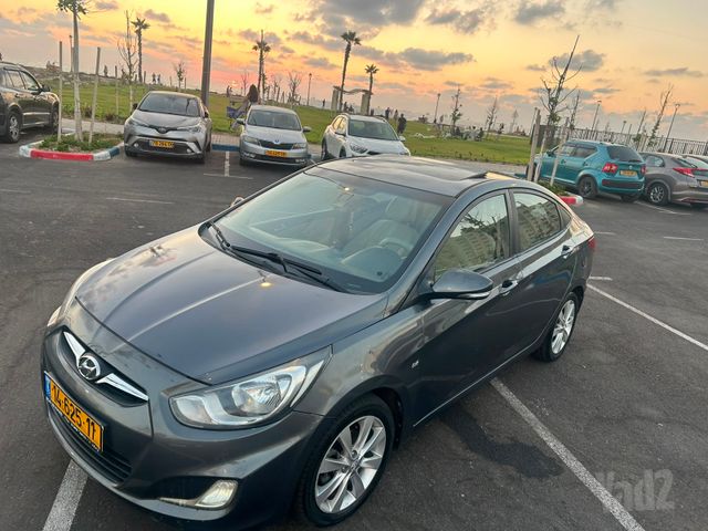 מודעת רכב יונדאי אקסנט i25