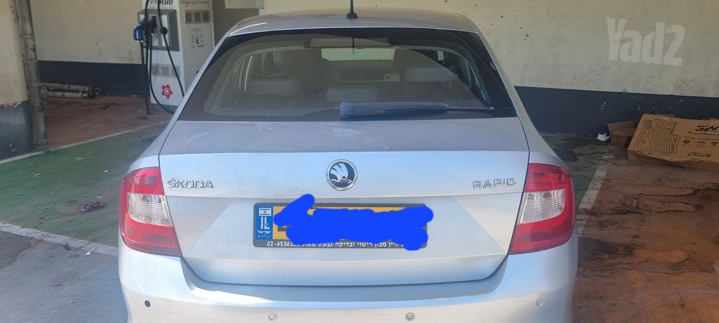 מודעת רכב סקודה ראפיד