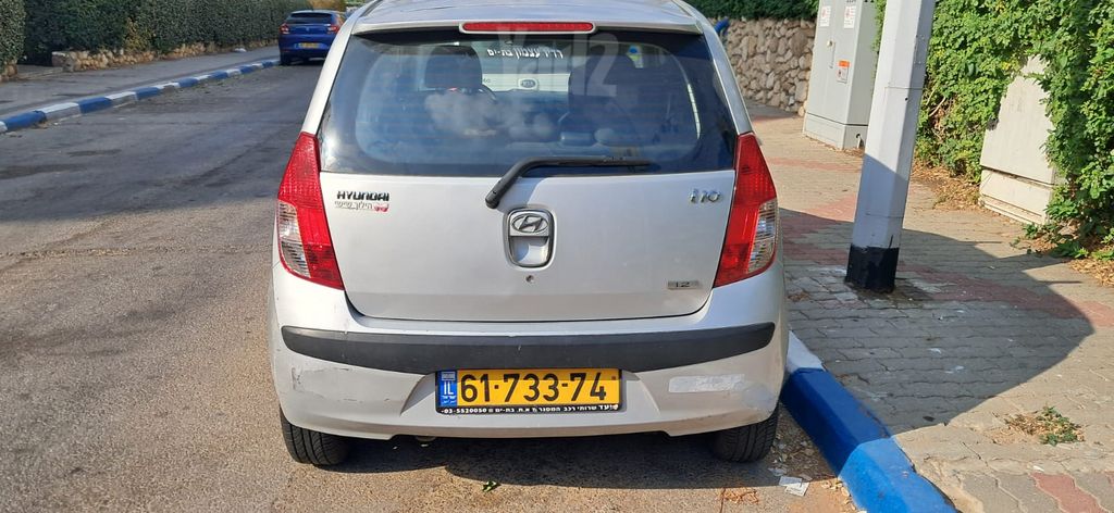 מודעת רכב יונדאי i10