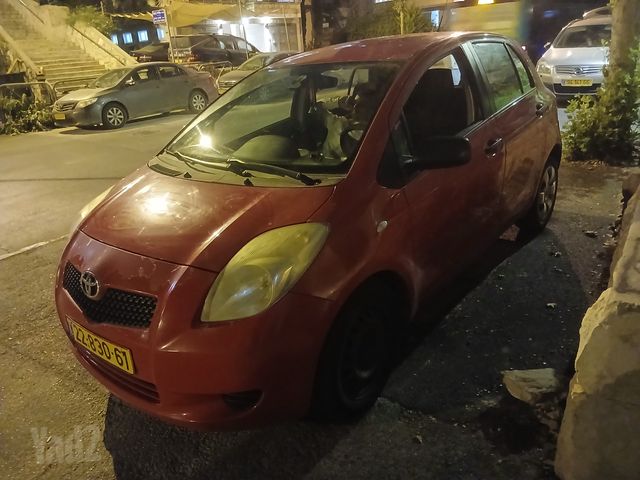 מודעת רכב טויוטה יאריס