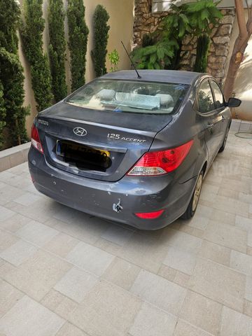 מודעת רכב יונדאי אקסנט i25