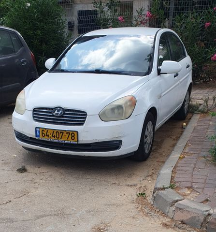 מודעת רכב יונדאי אקסנט i25