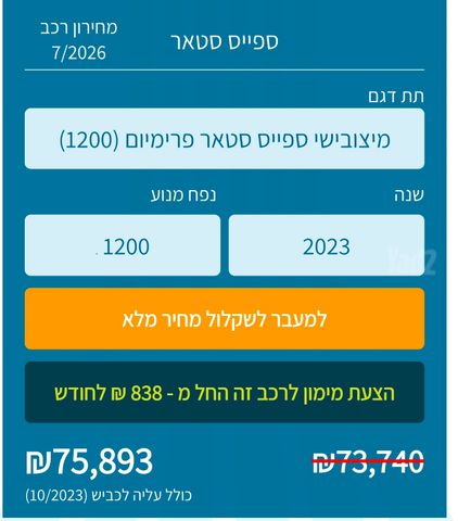 מיצובישי ספייס סטאר