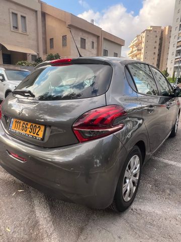 מודעת רכב פיג'ו 208
