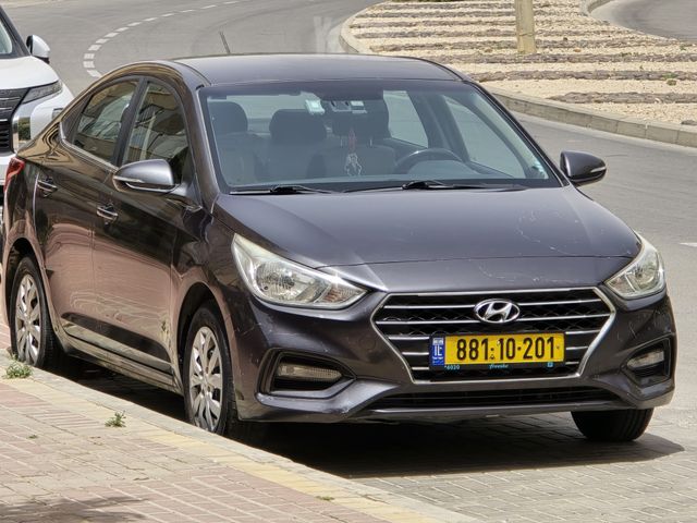 מודעת רכב יונדאי אקסנט i25
