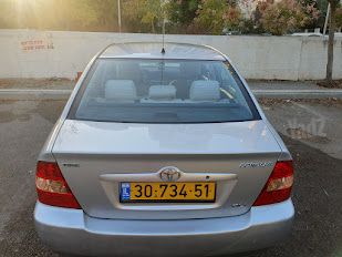 מודעת רכב טויוטה קורולה
