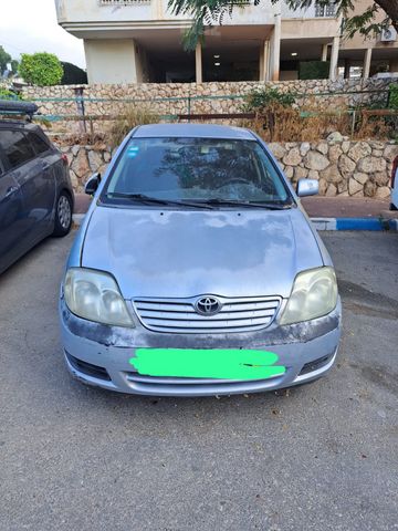 מודעת רכב טויוטה קורולה