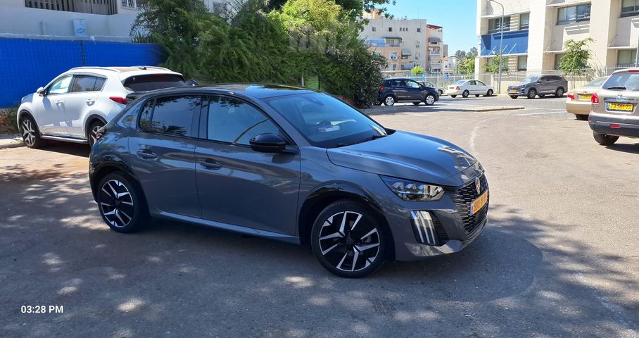 מודעת רכב פיג'ו 208