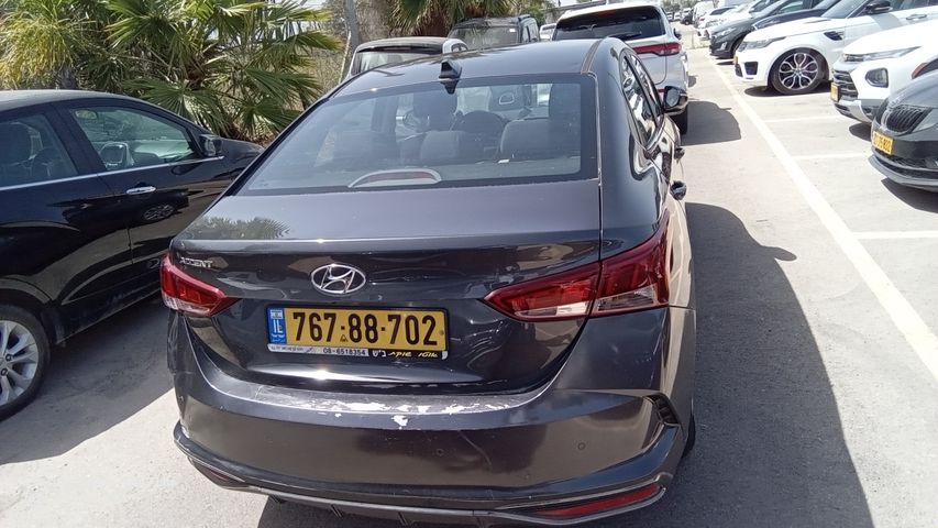 מודעת רכב יונדאי אקסנט i25