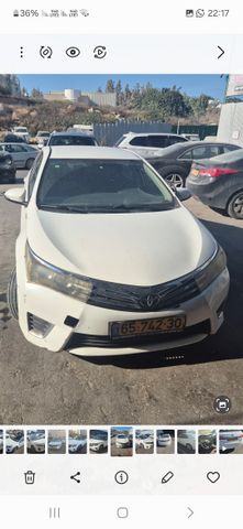 מודעת רכב טויוטה קורולה