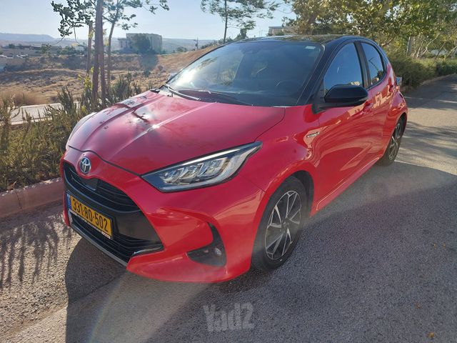 מודעת רכב טויוטה יאריס