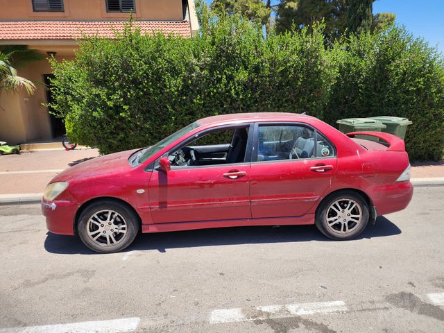 מודעת רכב מיצובישי לנסר