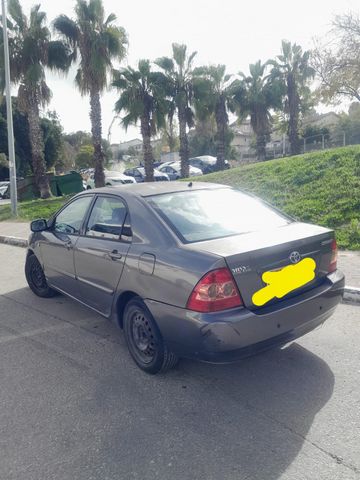 מודעת רכב טויוטה קורולה