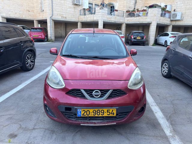 מודעת רכב ניסאן מיקרה