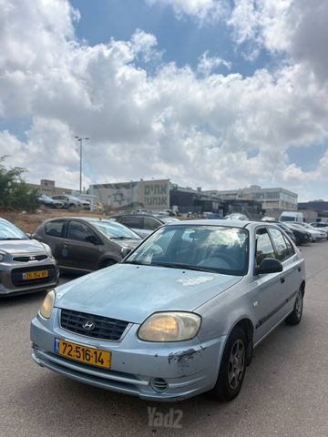 מודעת רכב יונדאי אקסנט i25