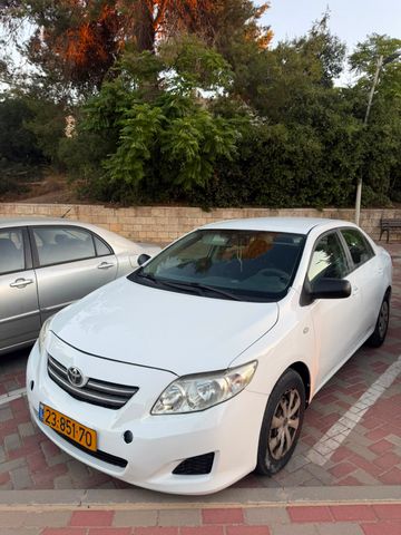 מודעת רכב טויוטה קורולה