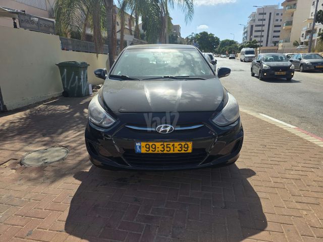 מודעת רכב יונדאי אקסנט i25