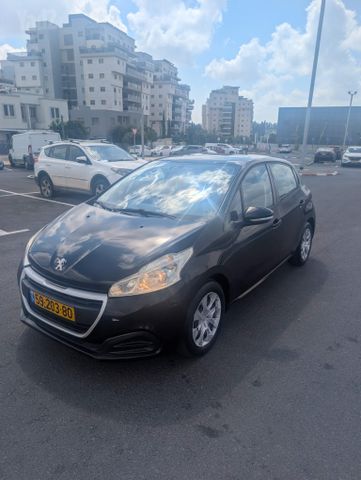 מודעת רכב פיג'ו 208