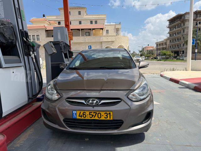מודעת רכב יונדאי אקסנט i25