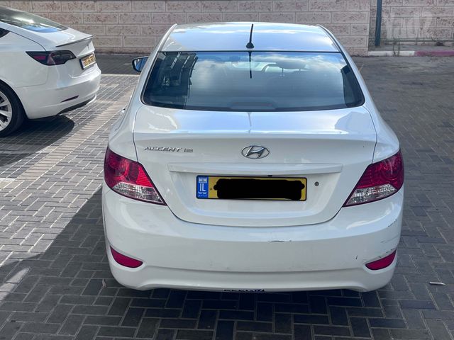 מודעת רכב יונדאי אקסנט i25