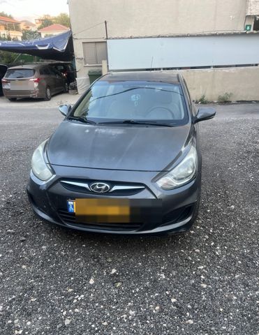 מודעת רכב יונדאי אקסנט i25