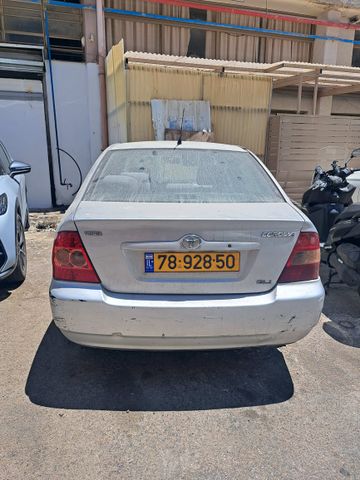 מודעת רכב טויוטה קורולה