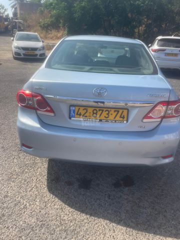 מודעת רכב טויוטה קורולה